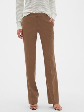 Banana Republic Factory Washable Trouser‎ Pant in Camel Size 0
